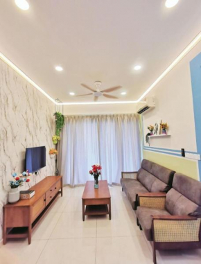 18Johor, nearCIQ, Danga bay Free parking 2BR 8pax